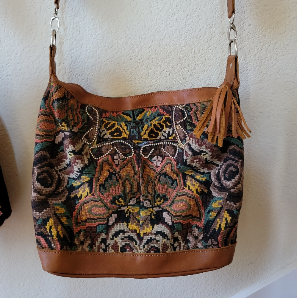 SOLD Guatemalan hobo bag